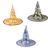 Wizard Hat Witch hat for Costume Balls /Halloween /Bear Bar Decoration (10pcs/pack) - Sent by Random Color