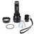 X8 Cree XP-G R5 5-Mode 230-Lumen Memory LED Flashlight Torch with White Light (Black)
