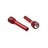 YX-511 Aluminium Alloy Interior Car Door Lock Cover with Rhinestone Atop (Red)