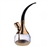 ZB505 Multifunctional Water Smoking Pipe with Rubber Pipe & Spare Tobacco Cup (Golden)