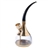 ZB505 Multifunctional Water Smoking Pipe with Rubber Pipe & Spare Tobacco Cup (Golden)