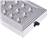 ZW-6112 Rectangular High Brightness DC 12V Interior LED Roof Light for Car