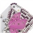 Beautiful 3D Butterfly Pattern Rhinestones Decor Hard Protective Back Case Cover for iPhone 5 (Pink)