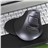 DELUX M618GL 2.4GHz Vertical Wireless Laser Mouse with USB Nano Receiver (Black) 