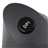 DELUX M618GL 2.4GHz Vertical Wireless Laser Mouse with USB Nano Receiver (Black) 