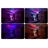 Fashion Colorful Diamond LED Night Light Projection Lamp with Speaker (White)