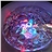 Fashion Colorful Diamond LED Night Light Projection Lamp with Speaker (White)