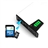 Cager B030-3 7500mAh Dual USB Mobile Power Bank with TF/SD Card Reader & LED Flashlight for iPhone /iPad /Samsung (Grey)