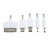 Cager B030-3 7500mAh Dual USB Mobile Power Bank with TF/SD Card Reader & LED Flashlight for iPhone /iPad /Samsung (Grey)