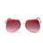 Fashion Unisex Men’s Women’s Metal Frame UV400 Protection Polarized Toad Sunglasses Sun Glasses (Wine Red)