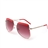Fashion Unisex Men’s Women’s Metal Frame UV400 Protection Polarized Toad Sunglasses Sun Glasses (Wine Red)