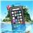 RIYO IP68 Waterproof Shockproof Dirt Snow Proof Cover Case for iPhone 6 Plus (Black)