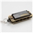 Swan 4 Hole 8 Tone Mini Harmonica with Necklace for Kids Gift (Black)