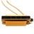Swan 4 Hole 8 Tone Mini Harmonica with Necklace for Kids Gift (Golden)