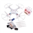 Syma X8C 2.4GHz 4CH 6-Axis 2000mAh Battery Gyro 360-degree Eversion Remote Control RC Quadcopter UFO with 2.0MP HD Camera / US-plug Power Adapter (White)