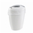 WINOMO 6.5L Flip Trash Can Waste Can Health Barrel with 30pcs Trash bags (White)
