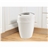 WINOMO 6.5L Flip Trash Can Waste Can Health Barrel with 30pcs Trash bags (White)